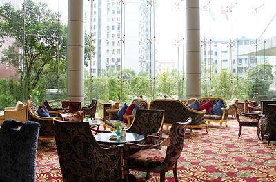 上海青松城大酒店场地环境基础图库